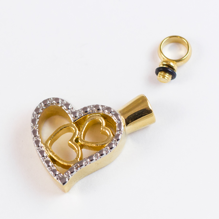 Joyas para ceniza doblada.