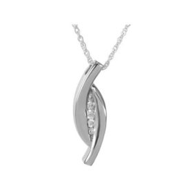 colgantes con cenizas de plata