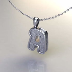 Colgantes para cenizas letras