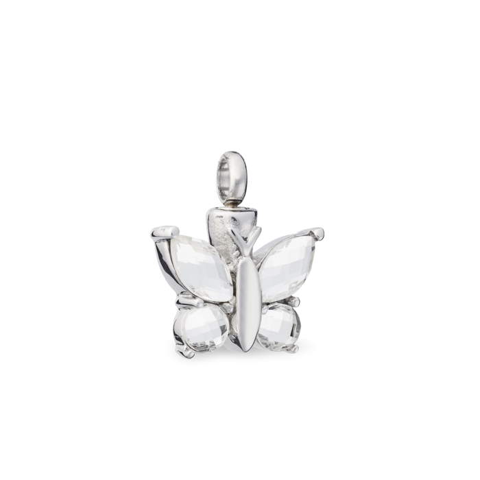 Colgantes para cenizas mariposa blanca