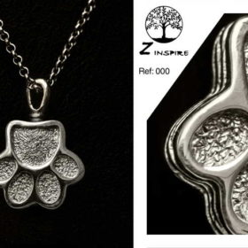 Huellita Eterna de Plata