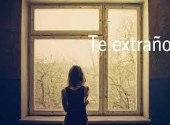 Te extraño ser querido.