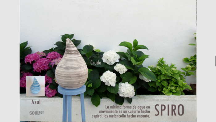 Urna biodegradable Spiro