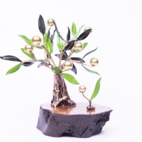 Urna para cenizas Olivo metal