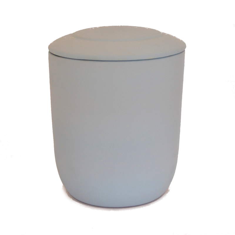 Urna para cenizas biodegradable blanca