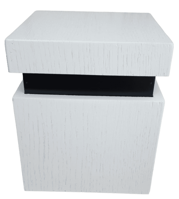 urna para cenizas Aristóteles Blanco