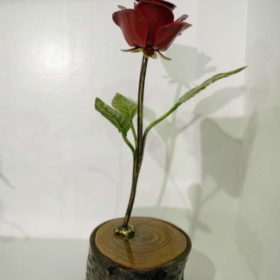 urna para cenizas rosa