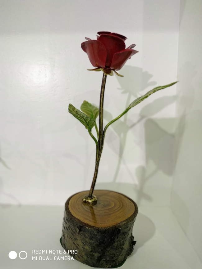 urna para cenizas rosa